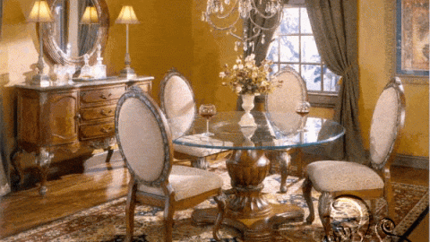 غرفة طعام جميلة