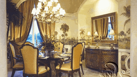 غرفة طعام جميلة