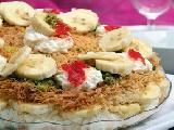 كنافة شرائح الموز