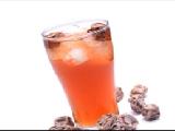 عصير الخوخ البارد