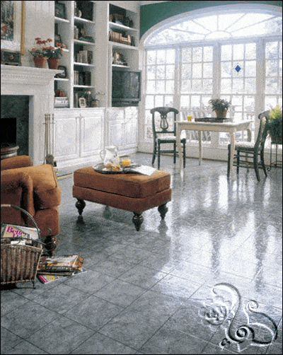 ارضية سيراميك لغرفة المعيشة