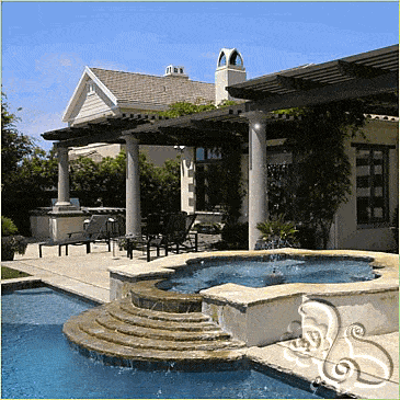 نافورة ماء خارجية