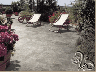 ارضية خارجية للحديقة