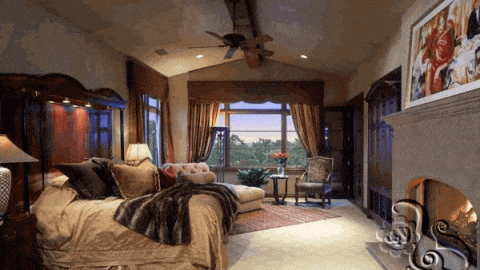 غرفة نوم جميلة