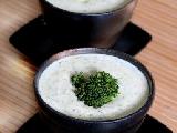 شوربة البروكلي (الزهرة) مع الجبنة الذائبة