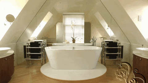 ارضية الباركيه في الحمام