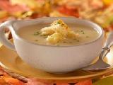 شوربة فطر مع زبدة