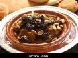 طاجن لحم الضأن بالزيتون والبصل المحمر