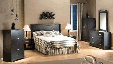 غرفة نوم هادئة