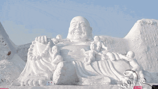 فن النحت على الجليد