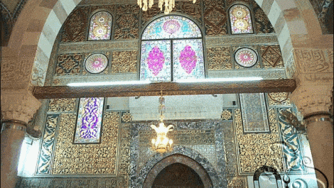 محراب المسجد الأقصى – القدس –  فلسطين