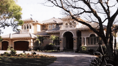 واجهة فيلا كبيرة