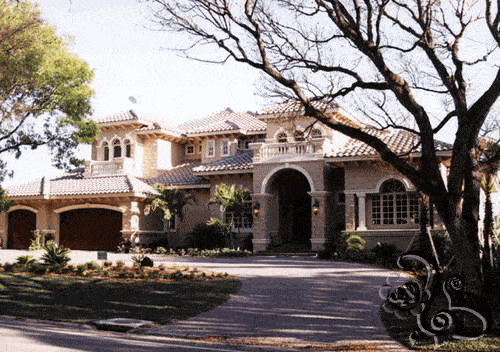 واجهة فيلا كبيرة