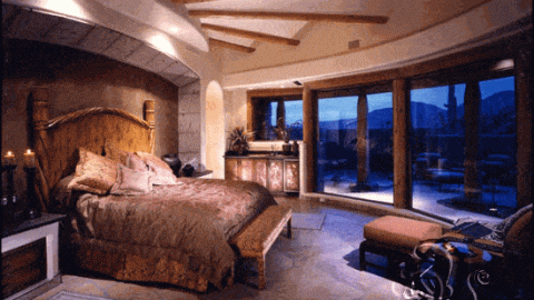 ديكور لسقف غرفة النوم