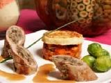 لفافة اللحم مع الفطر والزيتون