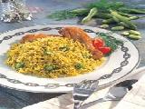 الأرز بالذرة والدجاج