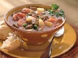 شوربة اللحم بالخضراوات