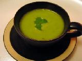 شوربة البازلاء مع الكريما