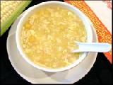 حساء الذرة بالطريقة الصينية