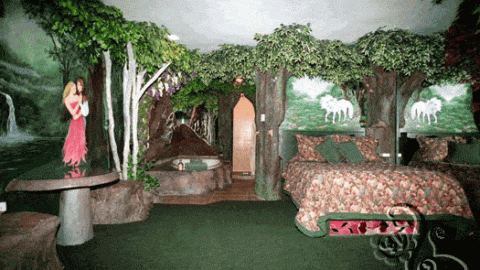 غرفة نوم بديكور جميل