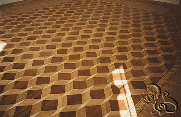 ارضية جميلة جدا من الباركيه
