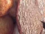 روستو مع صلصة النعناع
