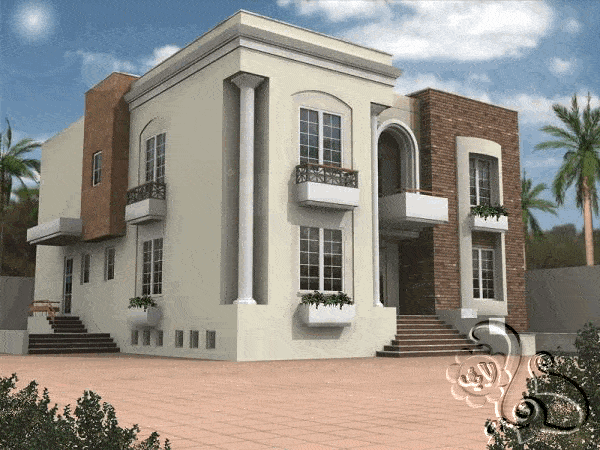 تصميم جميل لفيلا