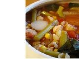 حساء الخضراوات بفول الصويا