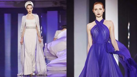 التصميمات الكلاسيكية تتوج مجموعة رالف أند روسو خريف وشتاء 2014 2015 أزياء راقية