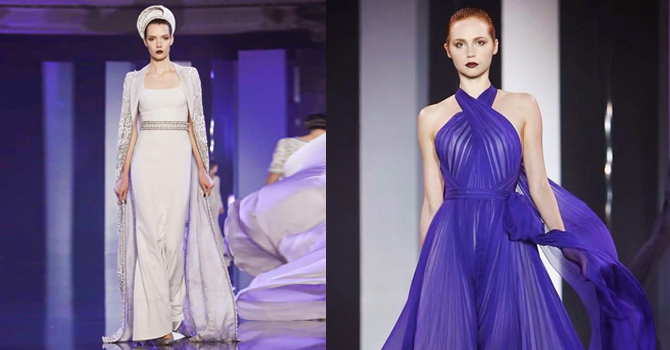 التصميمات الكلاسيكية تتوج مجموعة رالف أند روسو خريف وشتاء 2014 2015 أزياء راقية