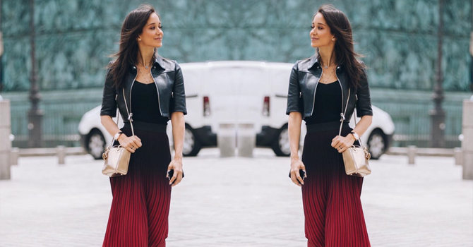 لانا الساحلي تلهمكِ بإطلالات عمل أنيقة بعد العيد