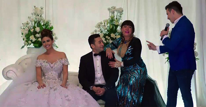 فساتين زفاف نجمات رمضان 2014 تتفوق على فساتين هذا العام