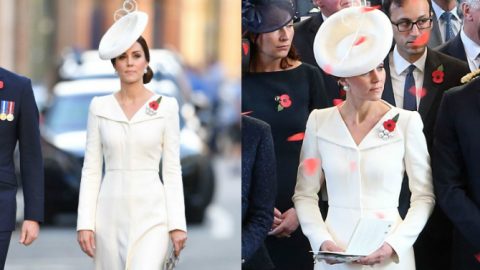 الدوقة كيت ميدلتون تستطع بإطلالة مكررة في بلجيكا