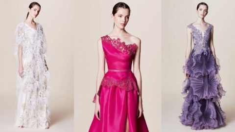 فساتين ماركيزا ريزورت 2017 لسهرة تملؤها الأنوثة