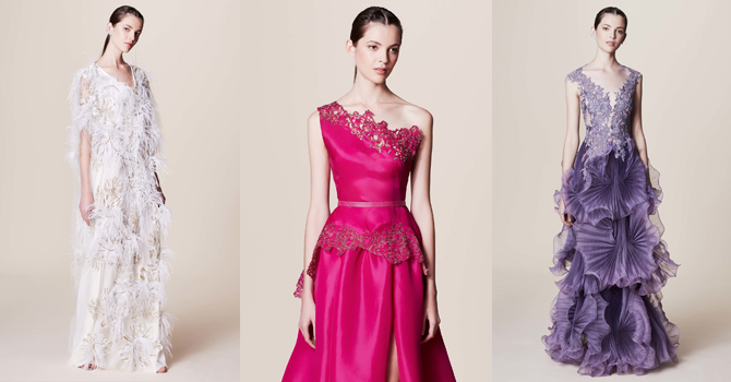 فساتين ماركيزا ريزورت 2017 لسهرة تملؤها الأنوثة