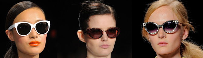 أفضل النظارات الشمسية من أسبوع نيويورك للموضة