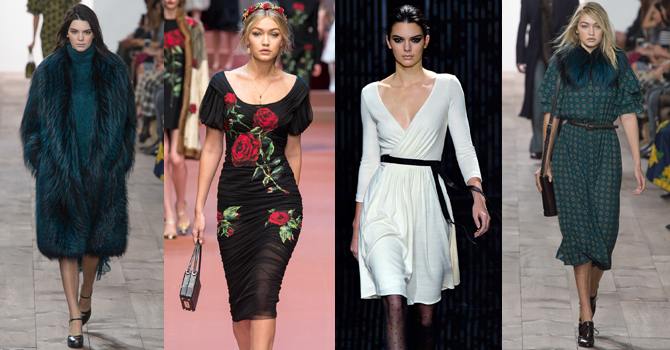 نجمة عروض أزياء 2015 .. جيجي حديد أم كيندال جينر ؟