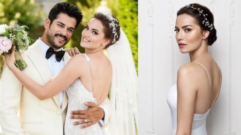 فهرية إفجان تعتمد على إطلالات جمالية قديمة في زفافها