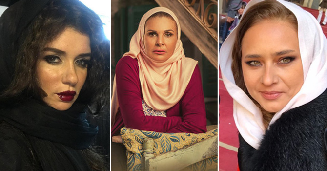 النجمات تتنافس في مسلسلات رمضان 2017 بصرعة الحجاب
