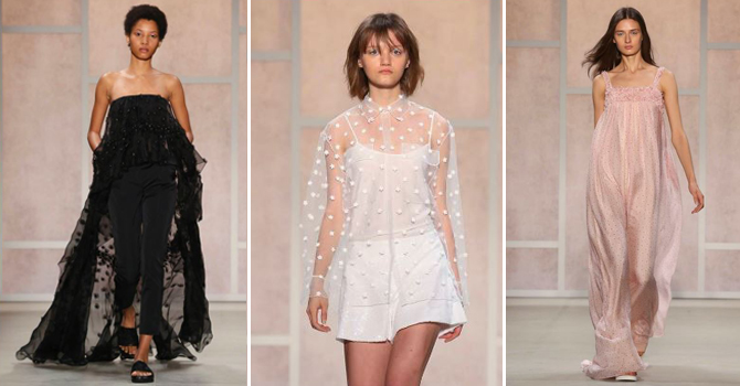 نون باي نور تعكس أنوثة المرأة في أسبوع نيويورك للموضة ربيع 2017