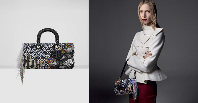 حقائب ديور شتاء 2016 كلاسيكية بلمسات عصرية مبتكرة