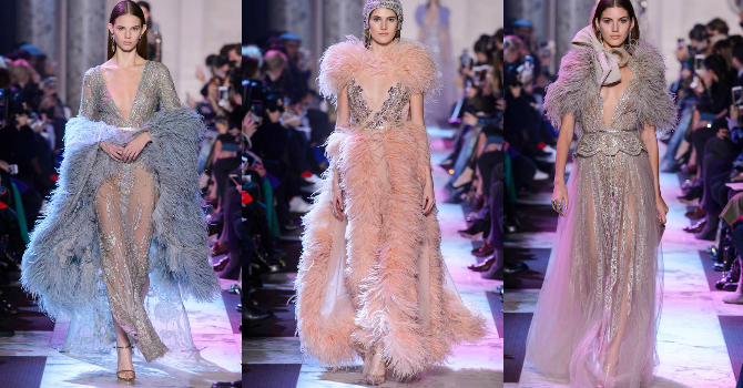 إيلي صعب يستعير تمرد حقبة العشرينات لمجموعة الهوت كوتور صيف 2018