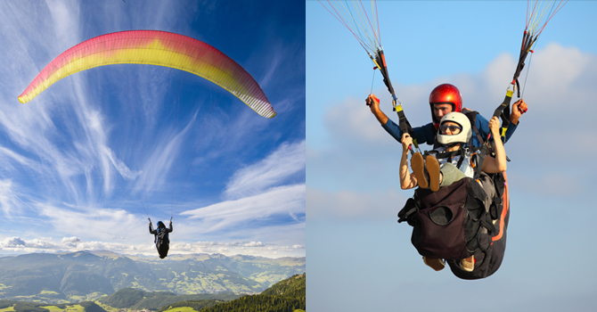 الطيران الشراعي رياضة سياحية عربية وعالمية