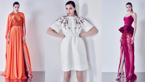 فساتين باسيل سودا شتاء 2015 مفعمة بالحيوية