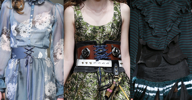 واكبي صيحة أحزمة الخصر في شكل مشد الأكثر رواجًا هذا الخريف