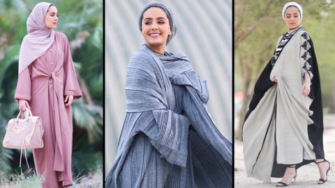 عبايات أسيا عاكف بخطوط عصرية غير رائجة