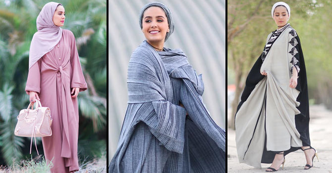 عبايات أسيا عاكف بخطوط عصرية غير رائجة