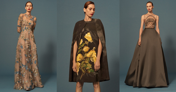 فساتين نعيم خان ما قبل خريف 2016 بطابع شرقي ساحر