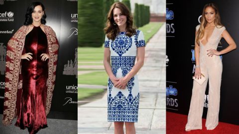 مشاهير اخترن أزياء نعيم خان