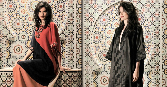 عبايات جليتر 2014 بالزخارف الإسلامية الفخمة